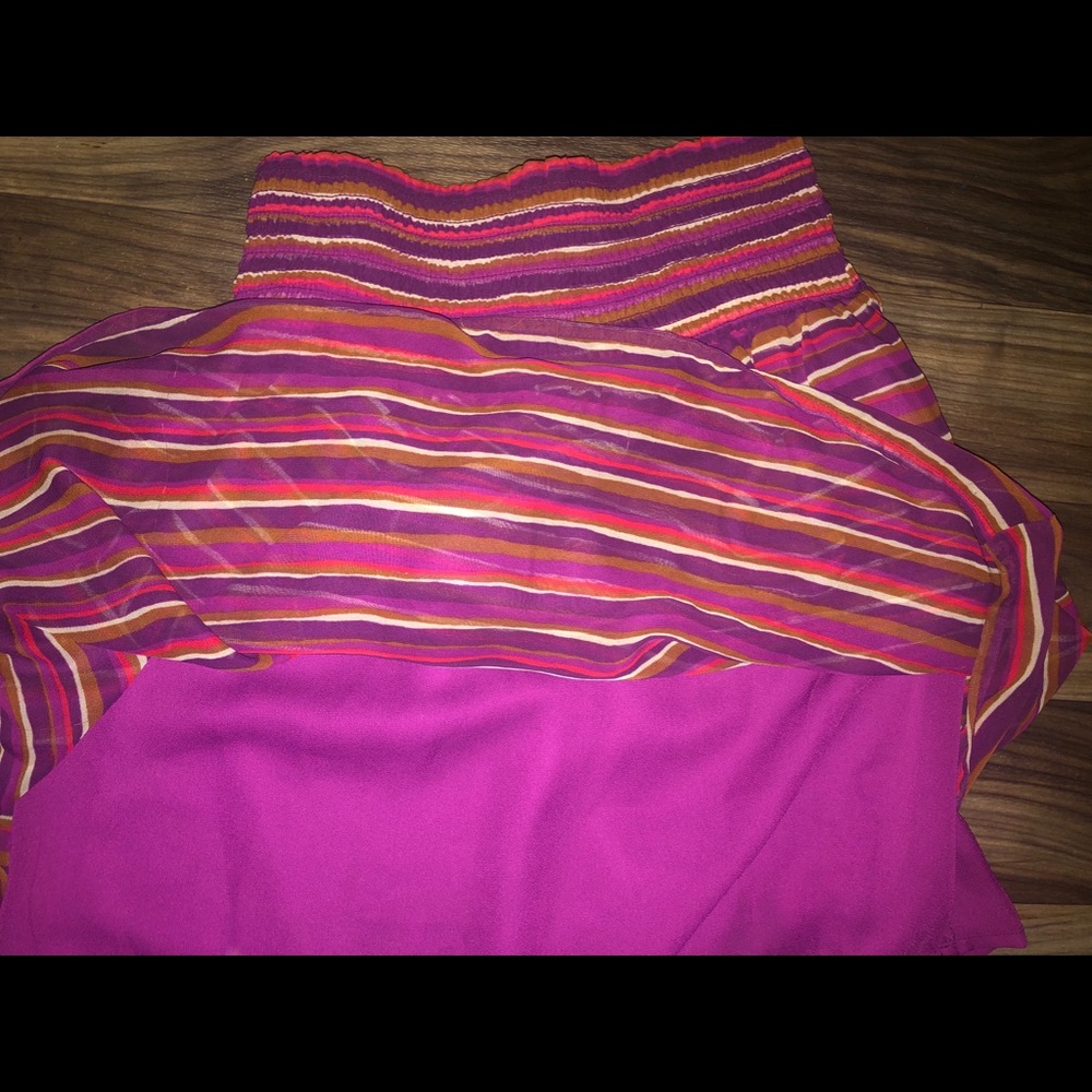 Striped multi color old navy skirt - Picture 4 of 4